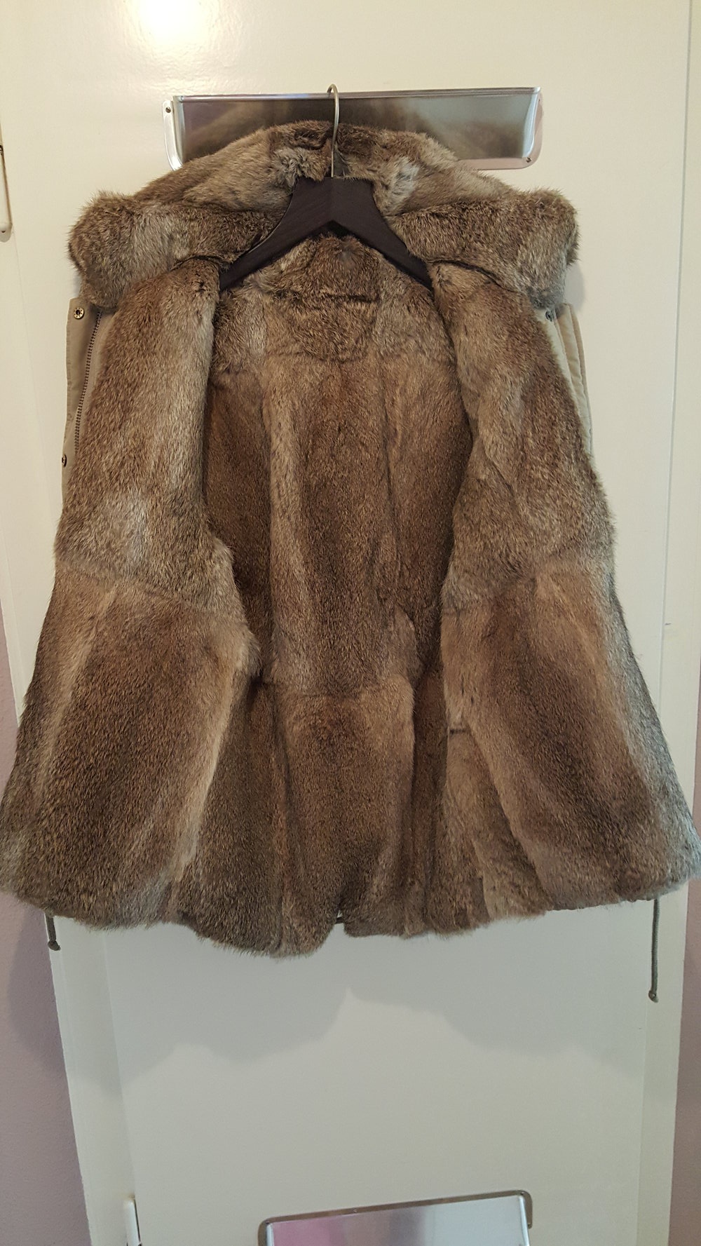 Parka IQ Berlin mit Pelzbesatz Gr. 34 NEU!!!