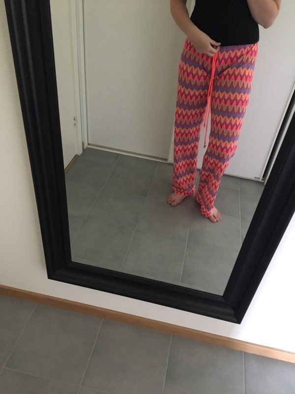 Bunte Hose