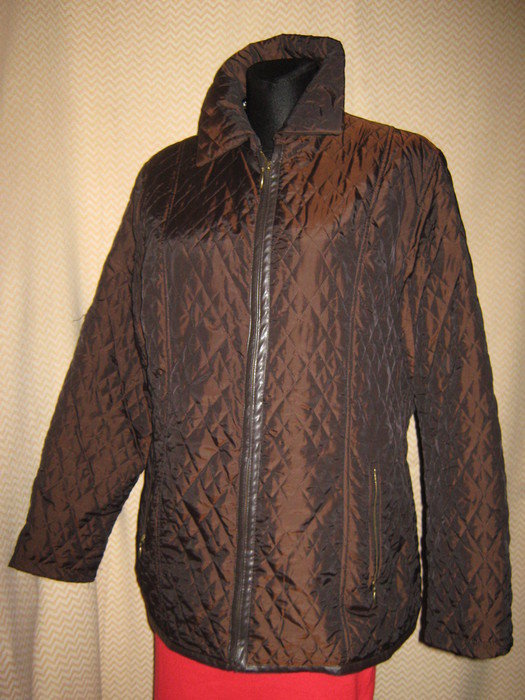 NEU * Edel * DESIGNER * Outdoor * Stepp- Jacke * im Englisch- Style * Gr. 40- 42/ M, braun- metallic *