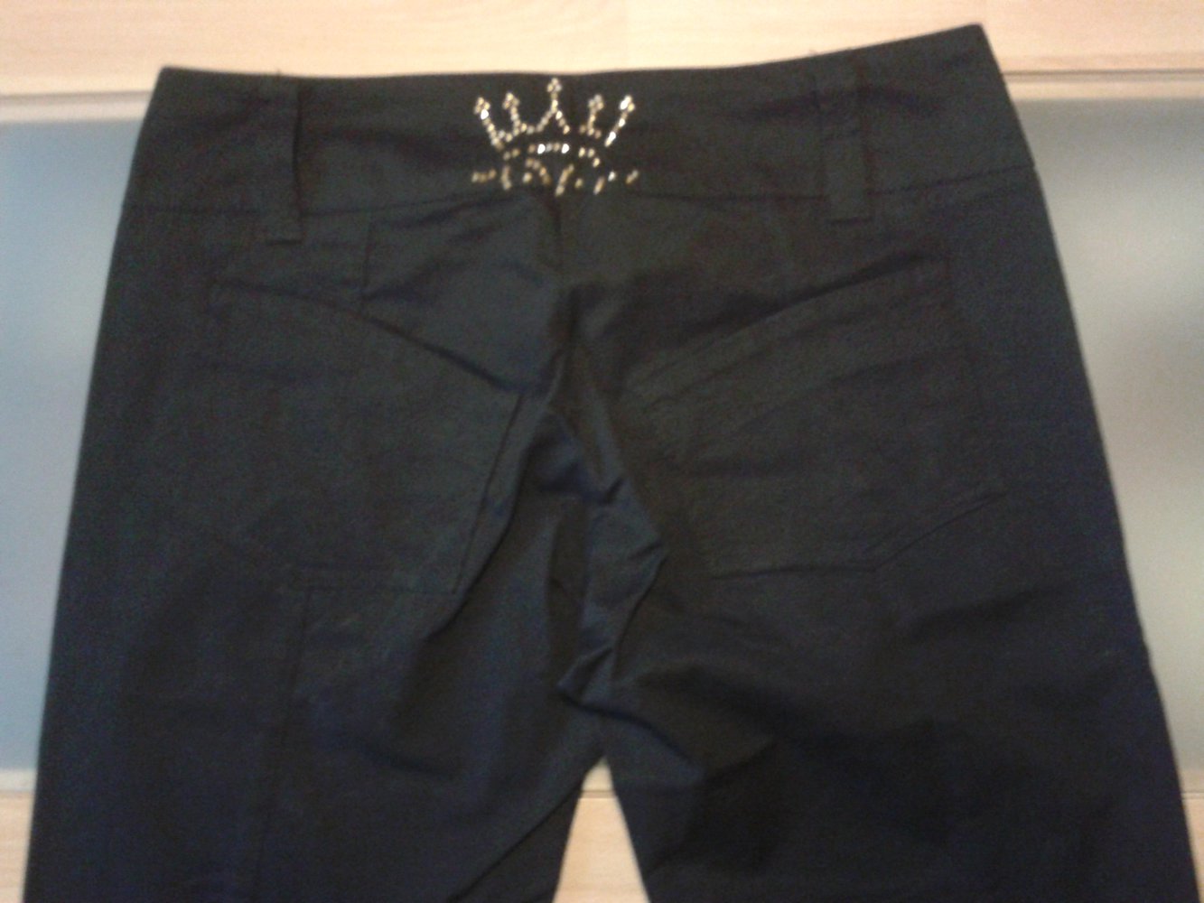 Schöne schwarze Hose von Mixeri Gr. 34/36 Italienische Gr. 40 