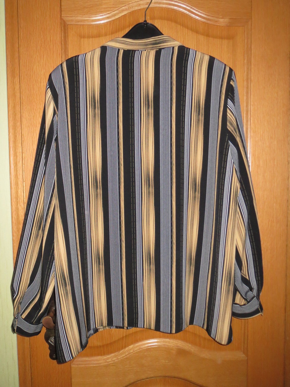 Bluse, Gr.XXXL, gestreift