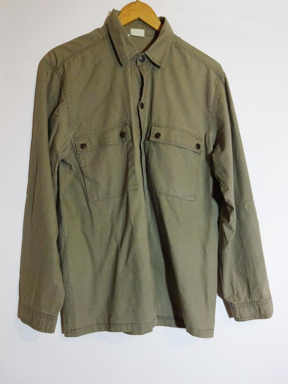 Herrenhemd Khaki Safari Gr. 52