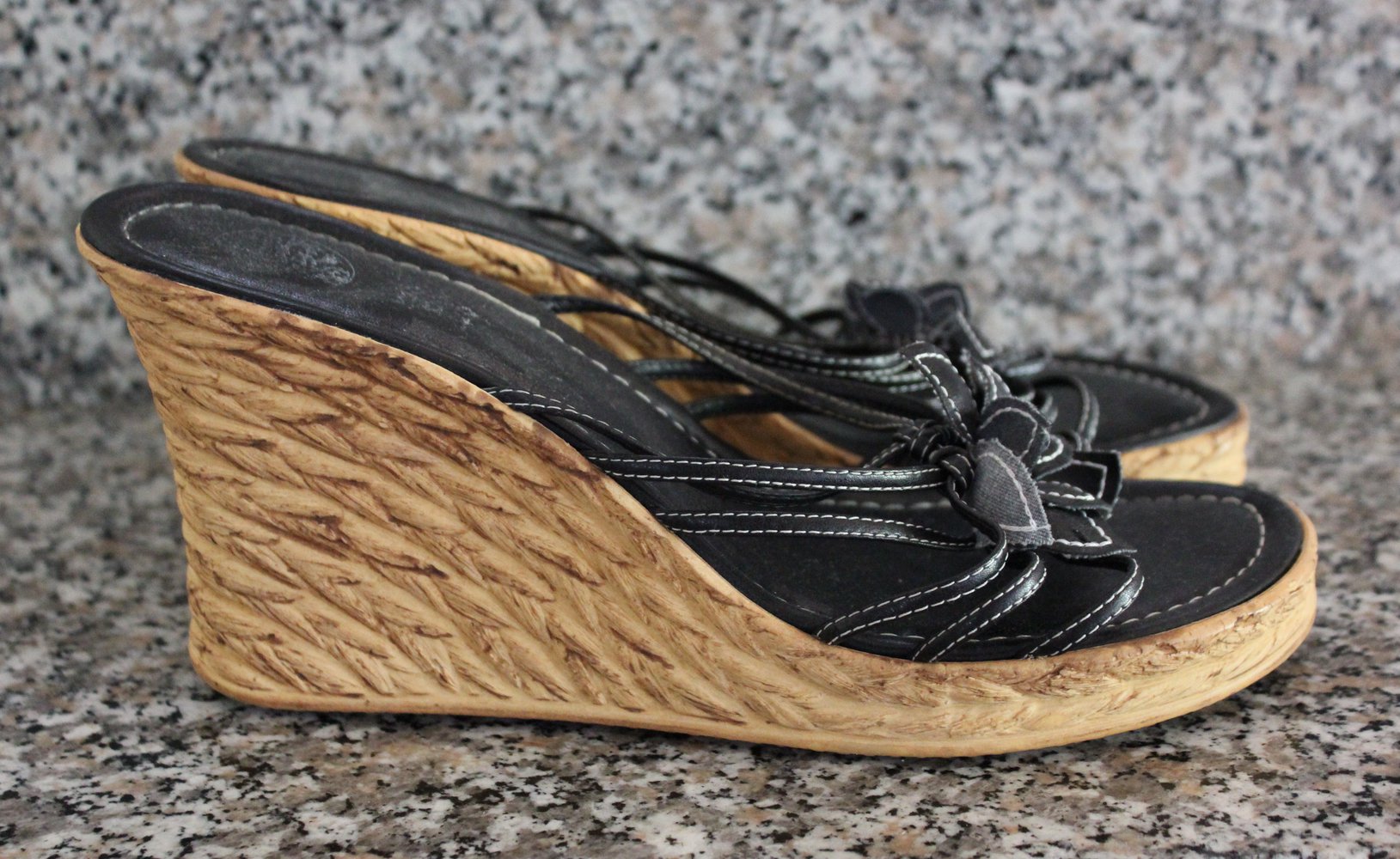 Keil-Sandalette