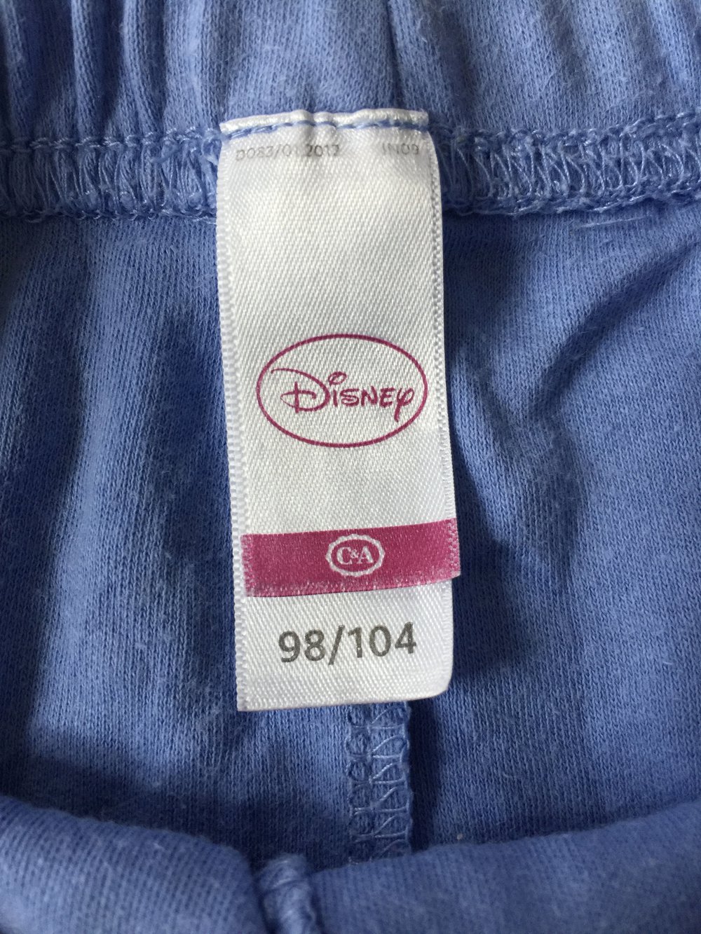 Langärmliger Schlafanzug mit Mickey und Minnie Print