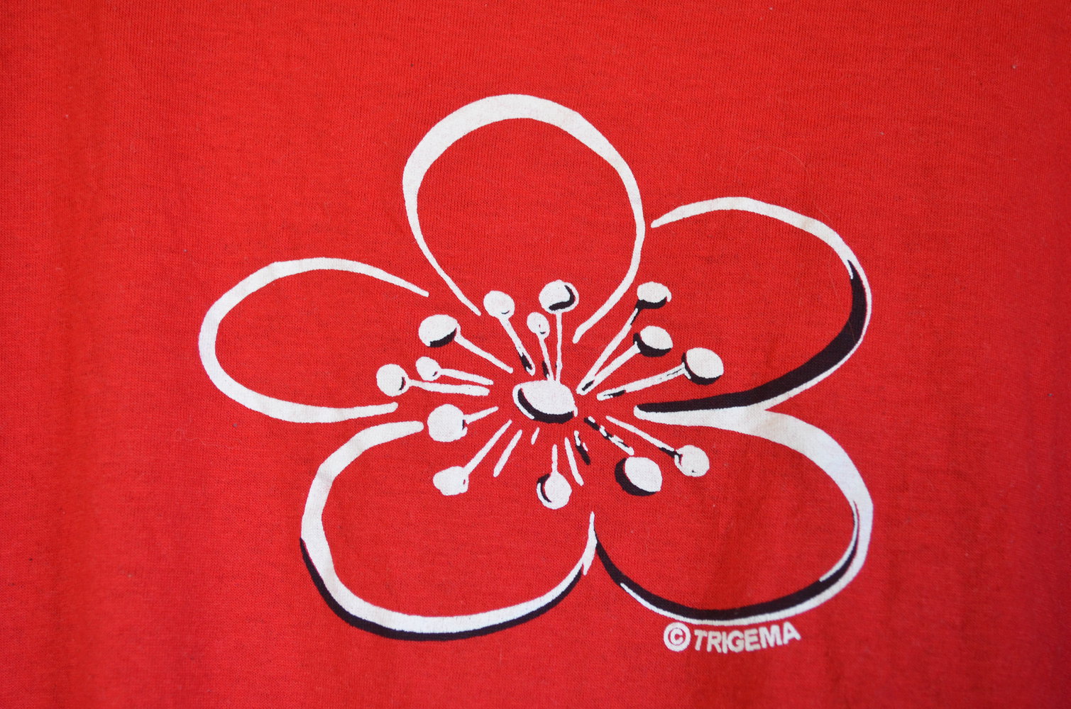Rotes T-Shirt Trigema