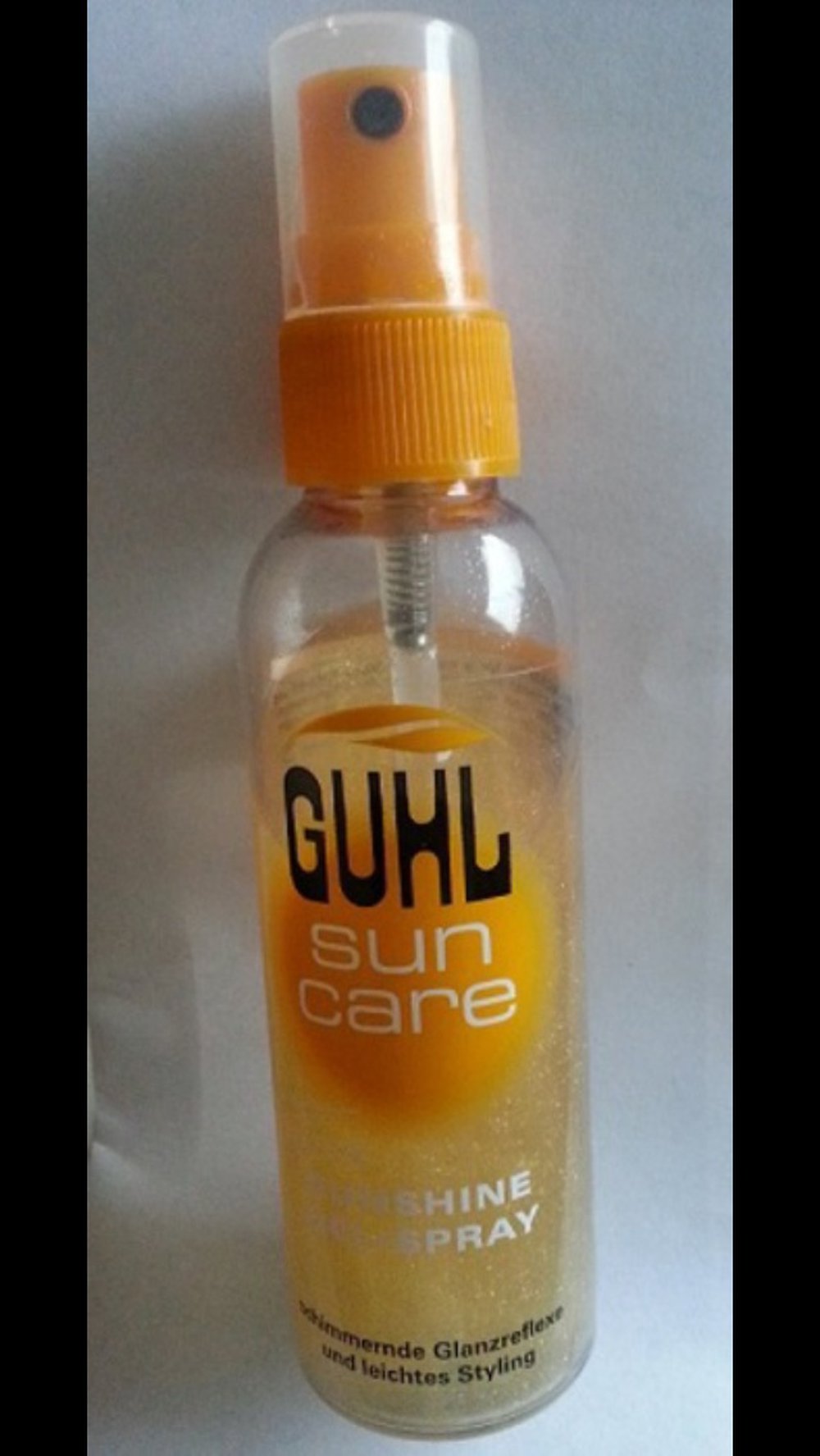 Guhl Sun Care Sunshine Gel Spray schimmert