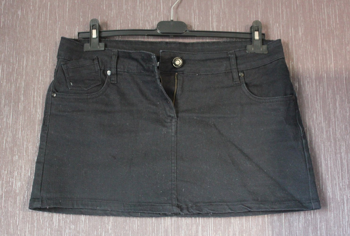 Jeans-Minirock