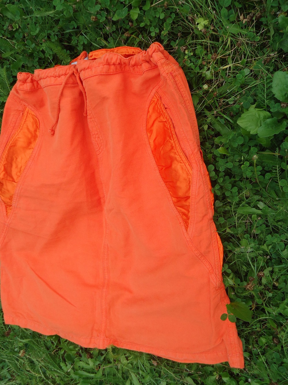 Rock in orange