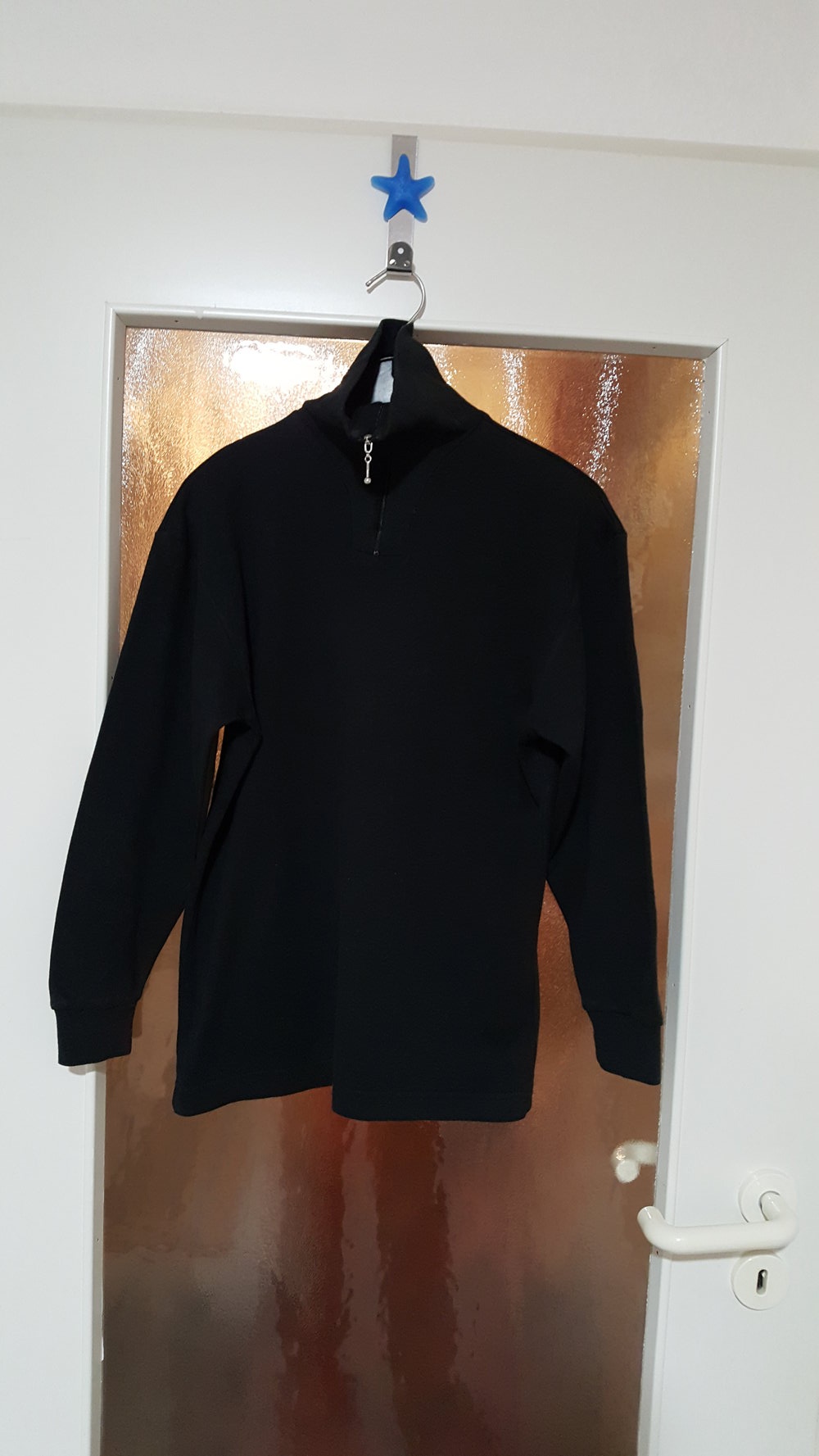 400. Unisex Rollkragenpullover von Formicula, Gr. 152, schwarz