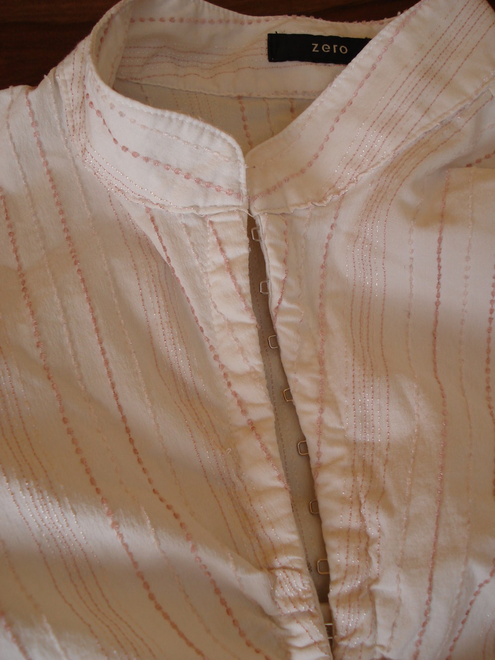 Stretch-Bluse mit Streifen