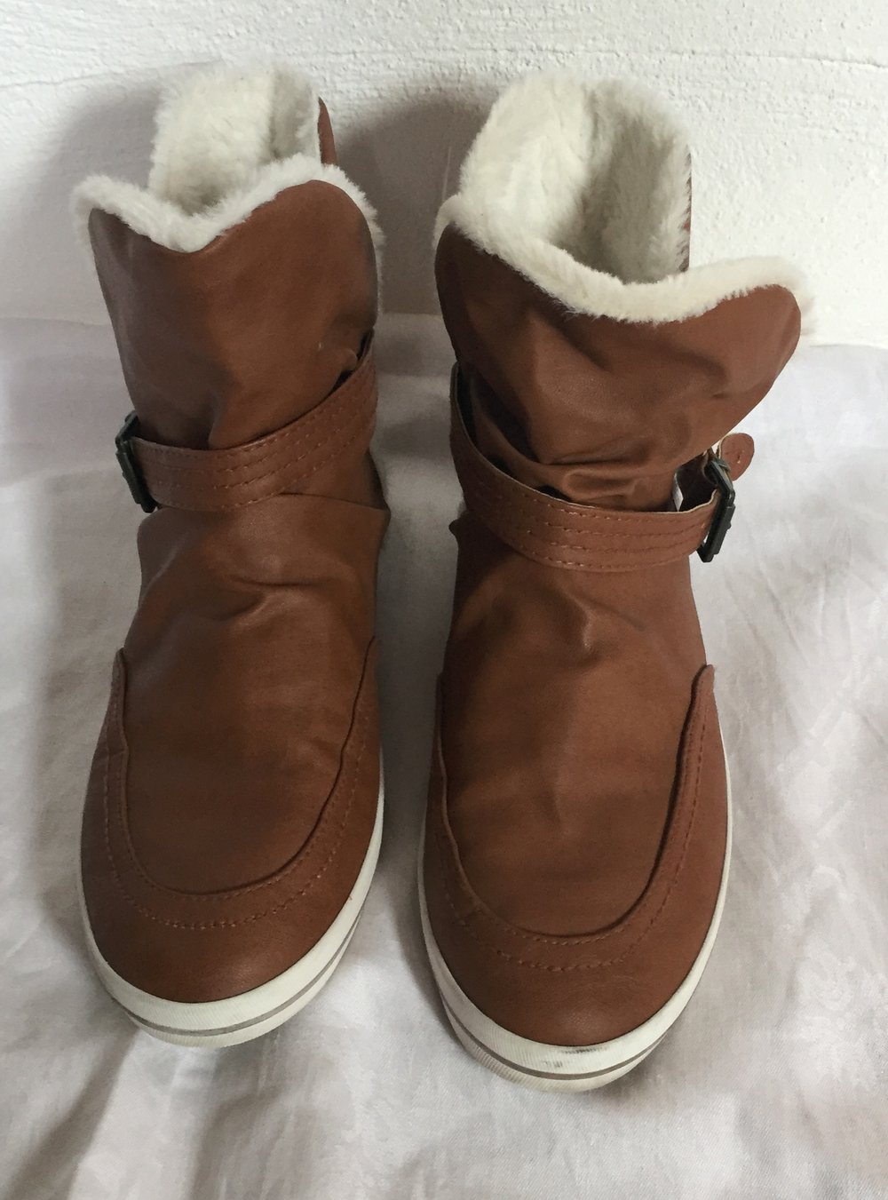 Braune Stiefeletten