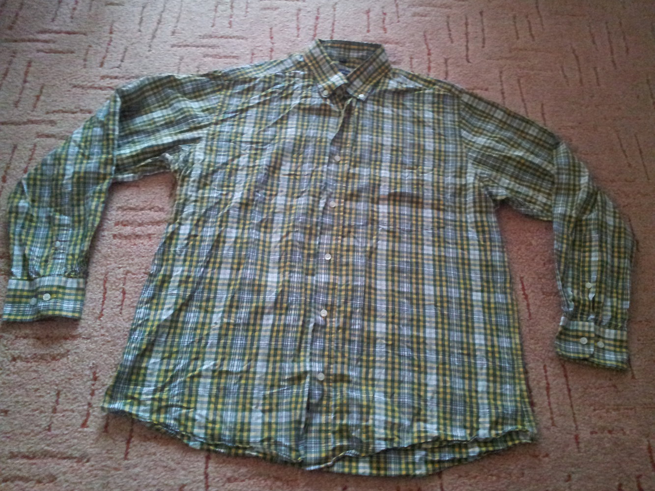 Hemd kariert Rover & Lakes Gr. XL lang Arm