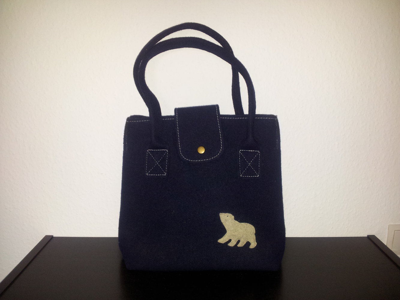 Süße Filztasche