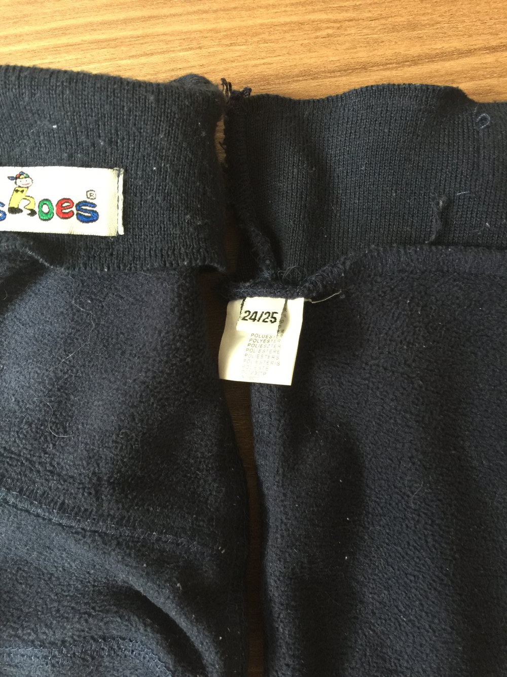 Stiefelsocken aus Fleece Gr. 24/25