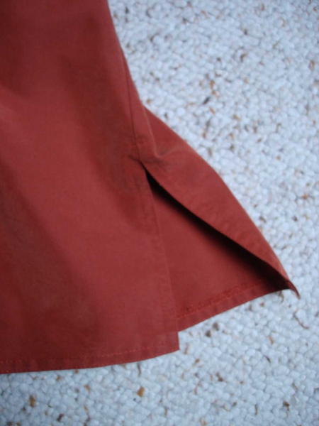 Longbluse, terrafarben