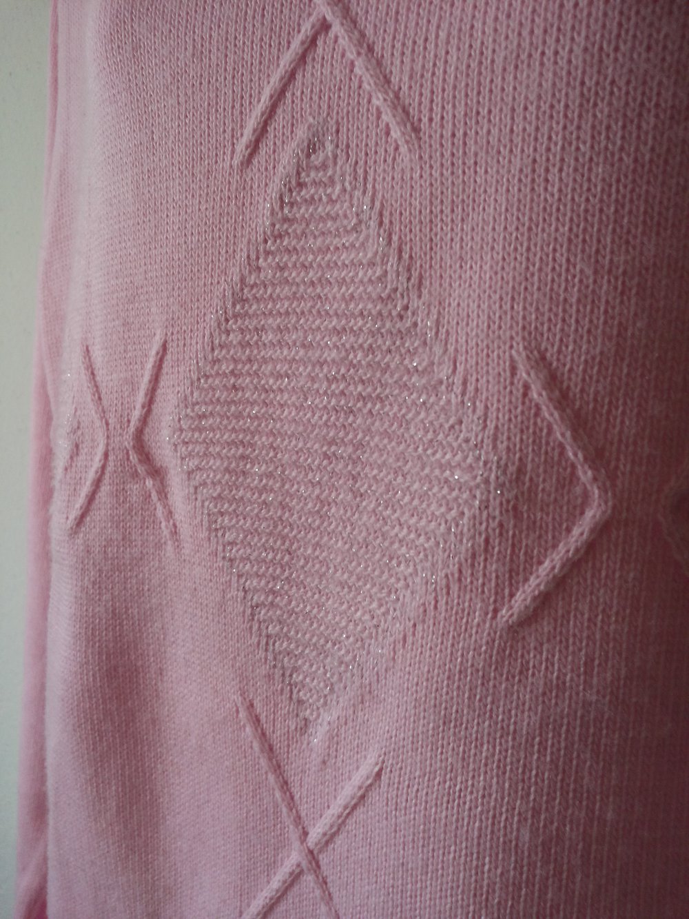 Strick-Pulli mit feinem Glitzerfaden, Gr. 38
