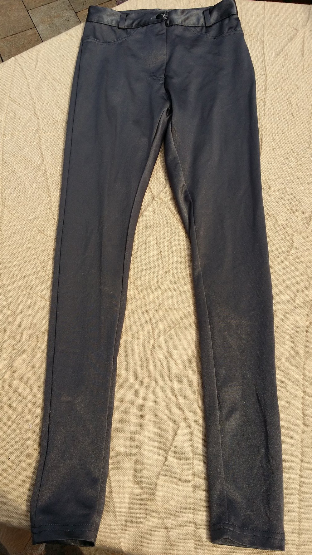 grausilberne Treggins Gr. 32 / XXS gebraucht