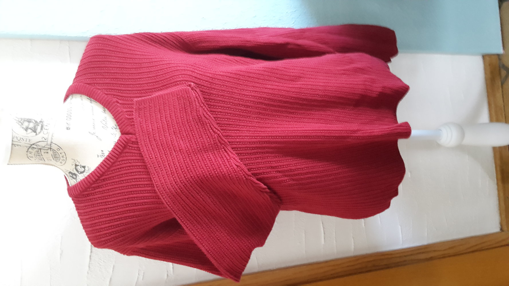 Roter ESPRIT Strickpulli