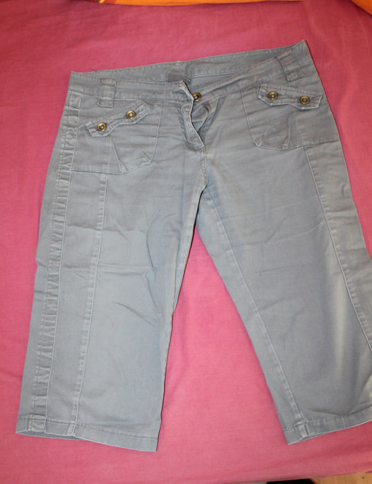 toll Caprihose / Sommerhose in grau