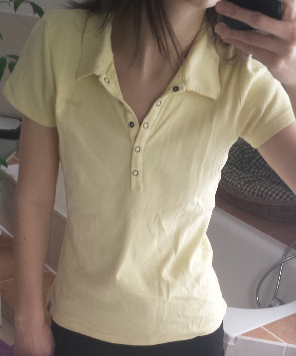 Esprit Sports T-Shirt zitronengelb