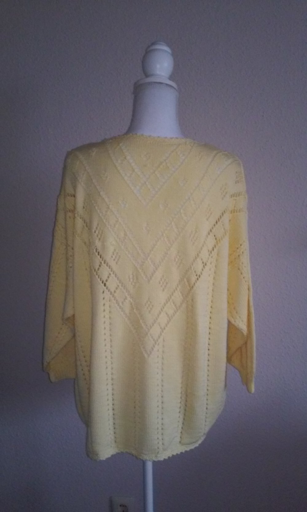 Sommerpullover Baumwollpulli Pullover Pulli Strickpulli Handarbeit neuwertig