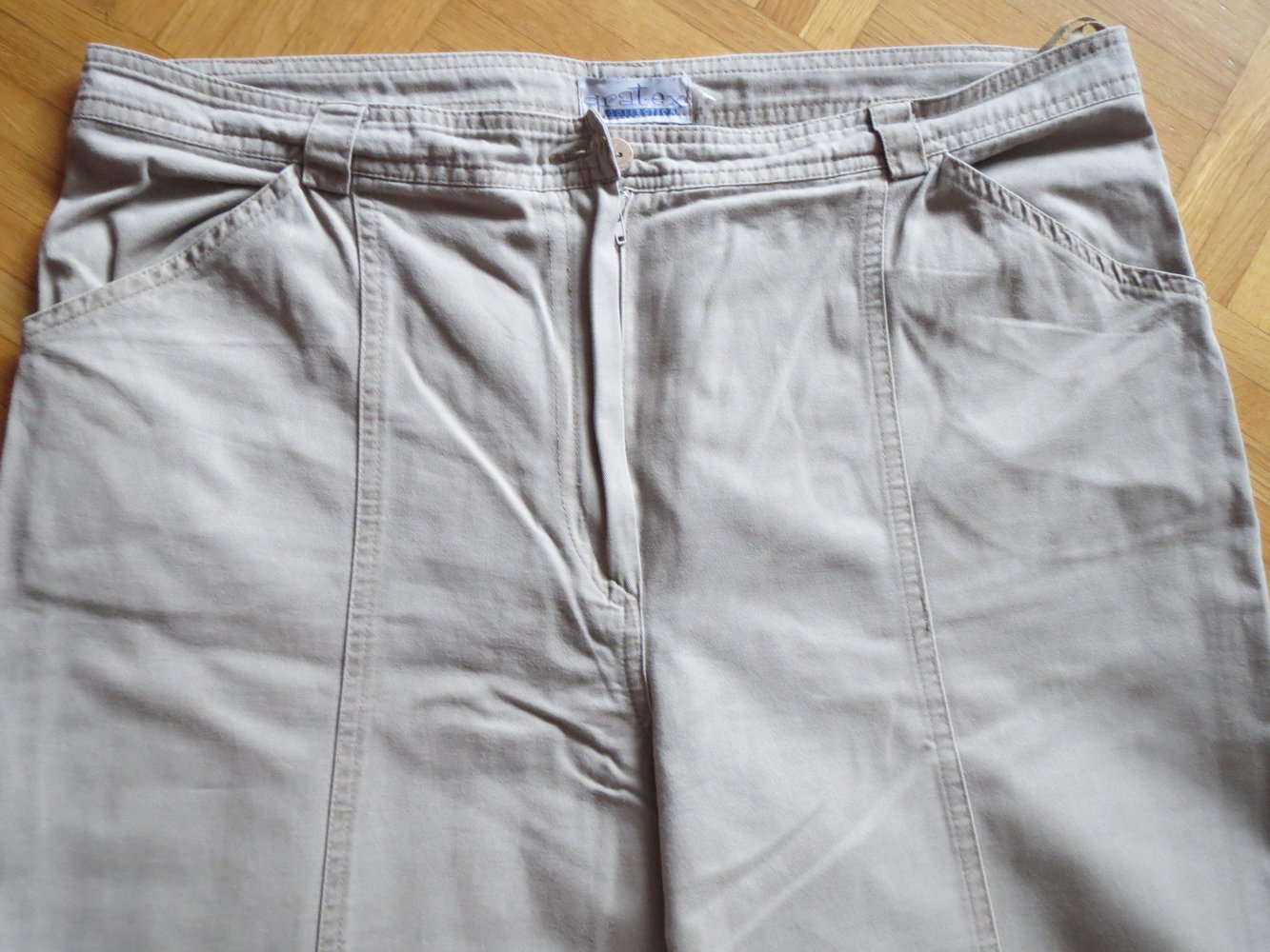 Jeans, Gr.44/46, beige