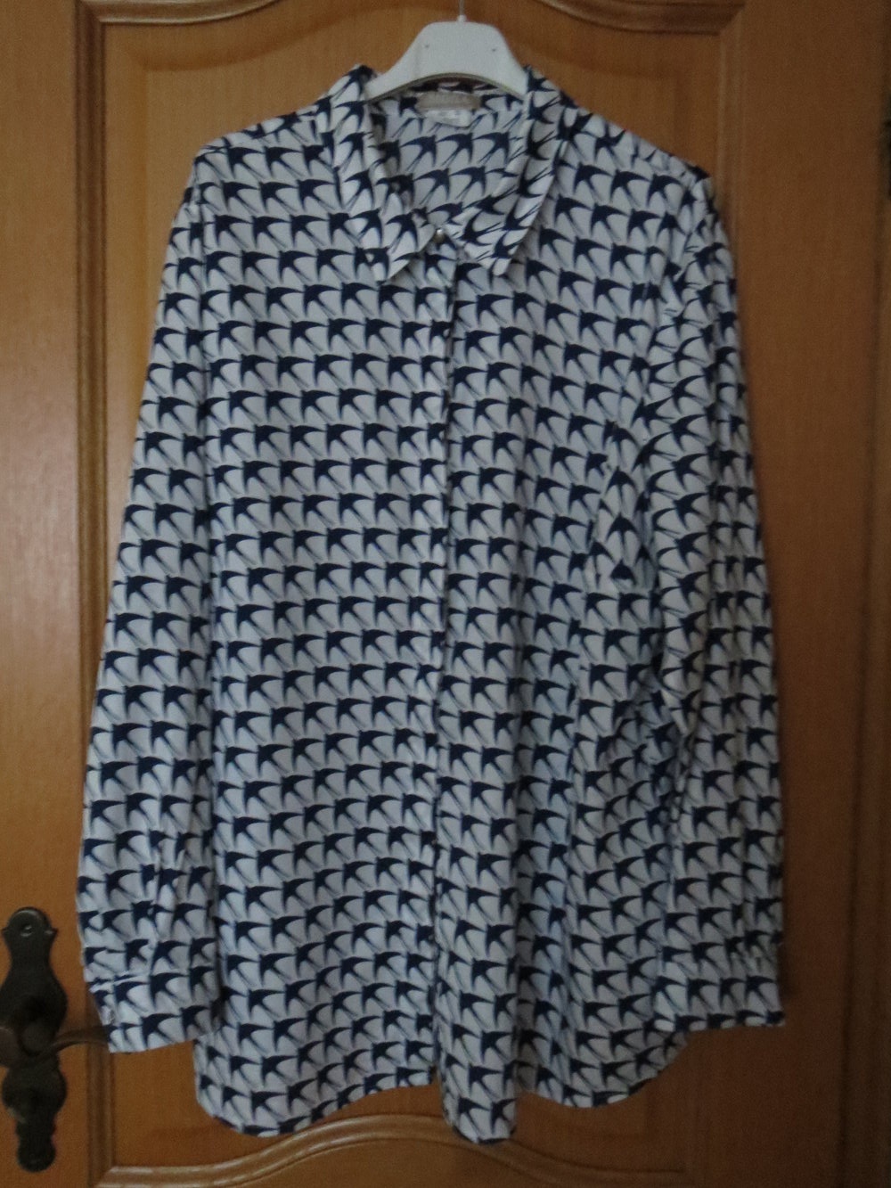 Bluse, Gr.50/XL, Langarm