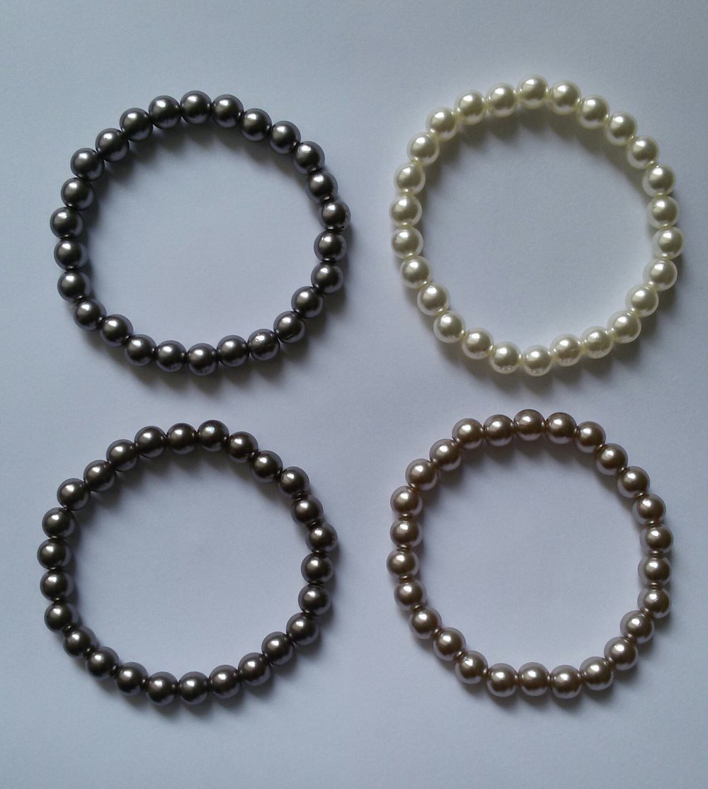 Perlen-Modeschmuck-Armbänder