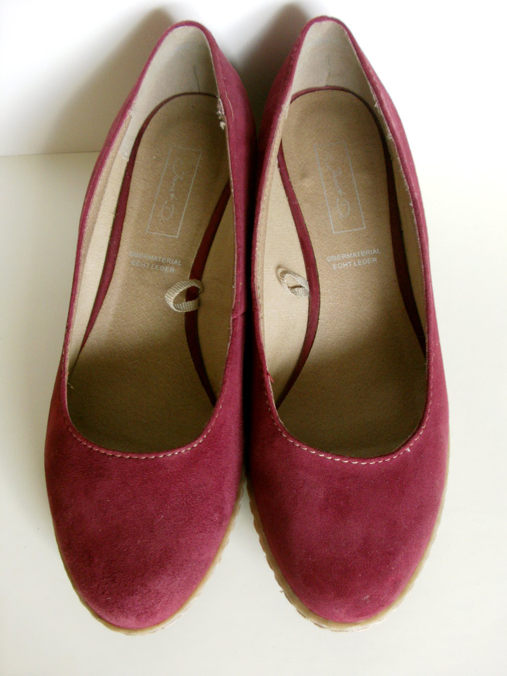 Schuhe mit Keilabsatz