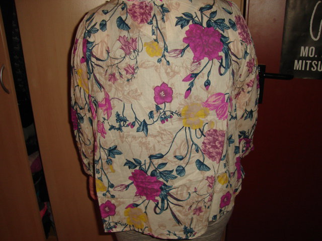H&M Bluse Größe 42 bunt 