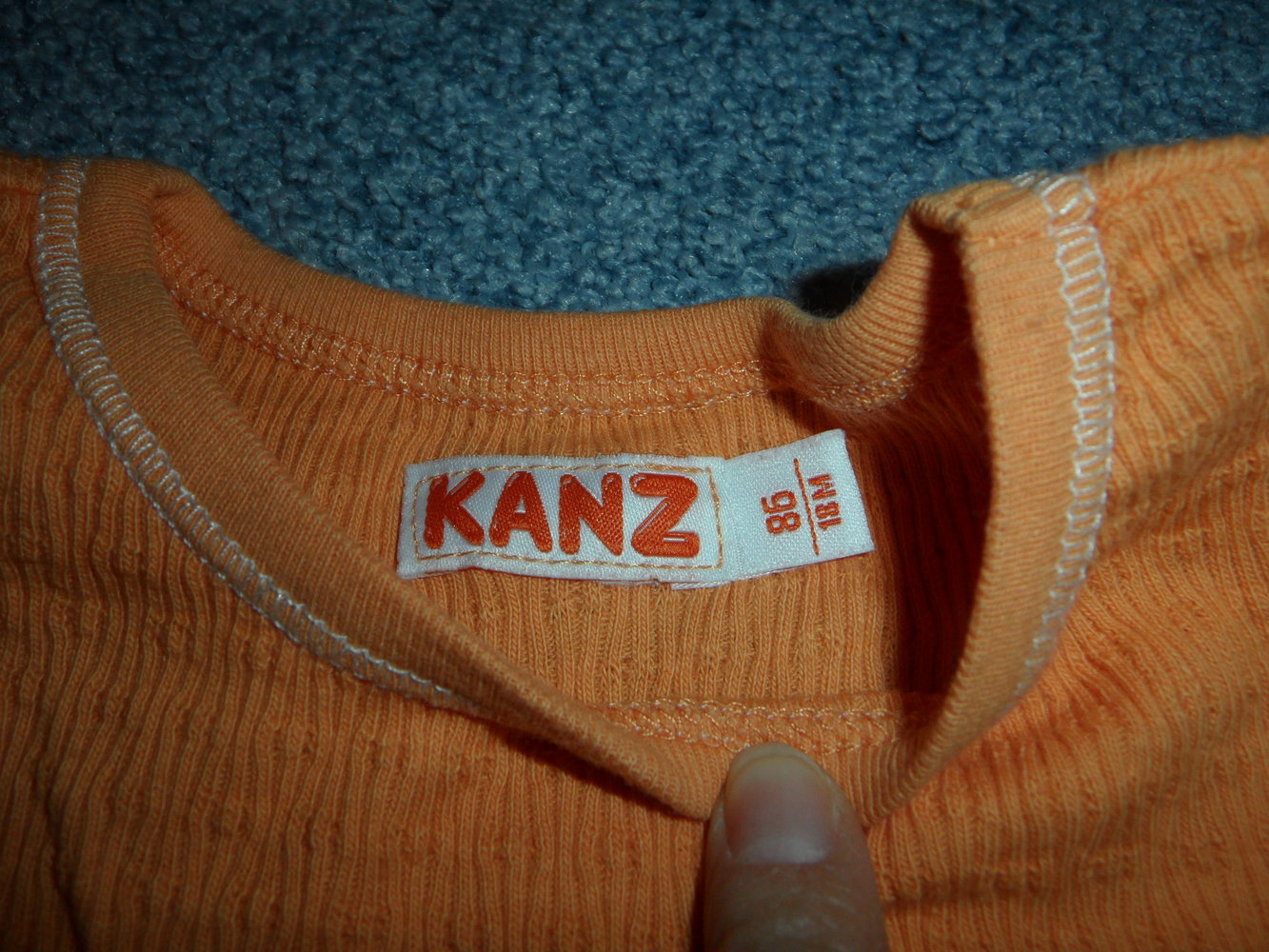 Kanz Gr. 86 tolles luftiges Langarmshirt