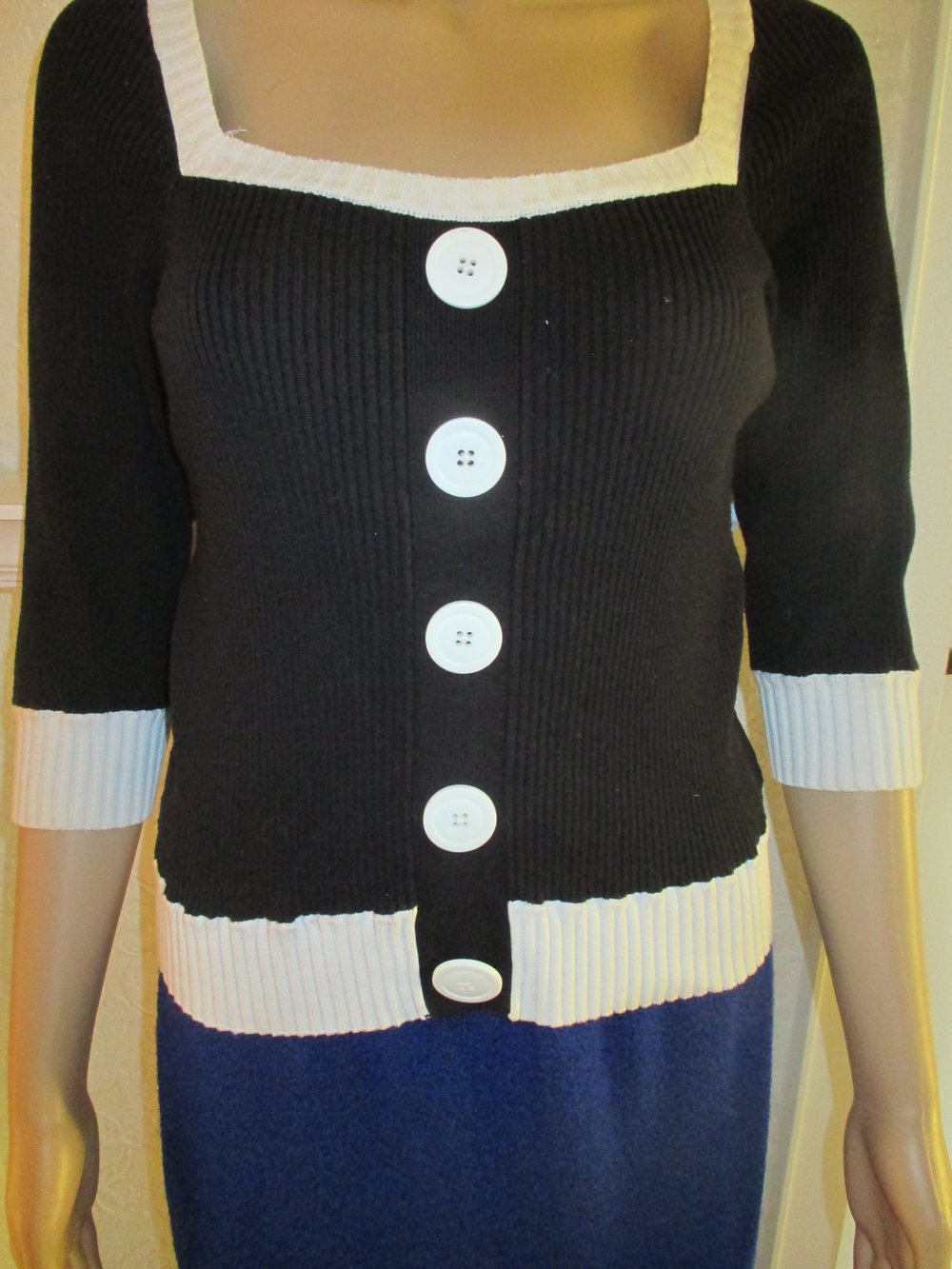 NEU * Original VINTAGE * Pinup- Style * Strick- Pullover 