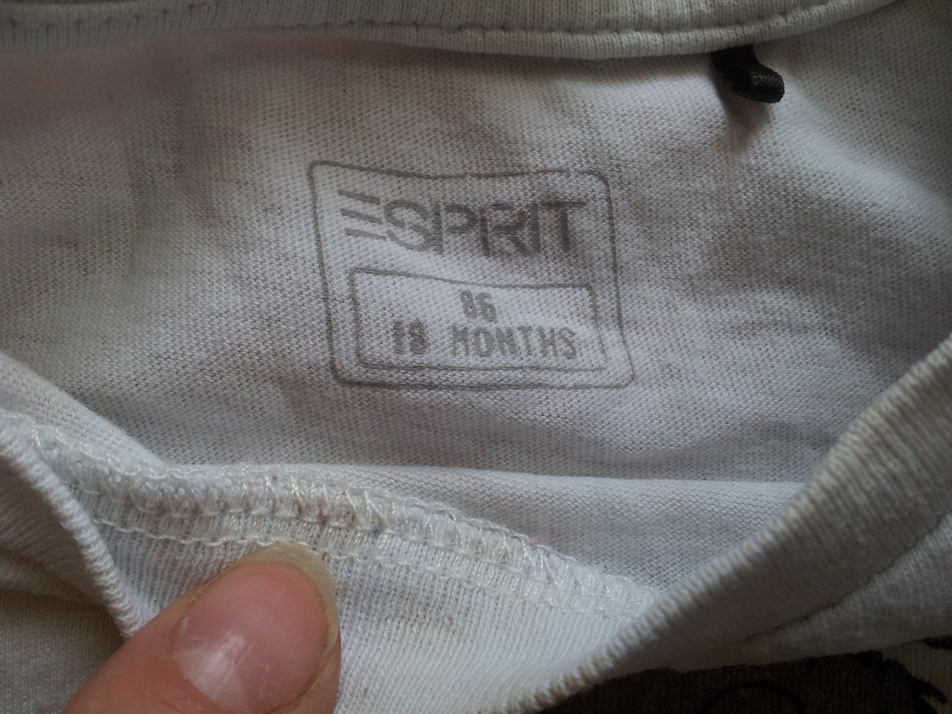  Pullover Esprit hellblau Monster Gr. 86