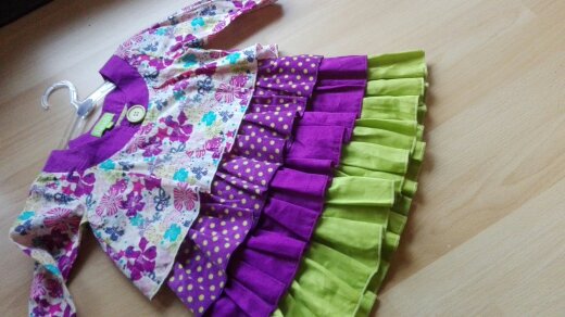 sooo schönes buntes Sommerkleidchen Gr. 74