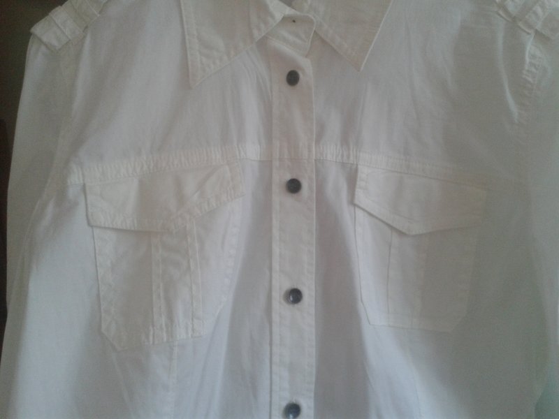 Bluse weiß Taifun