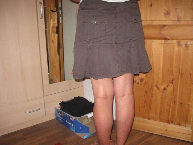 *** Fiffiger Esprit Jeansfaltenrock ***