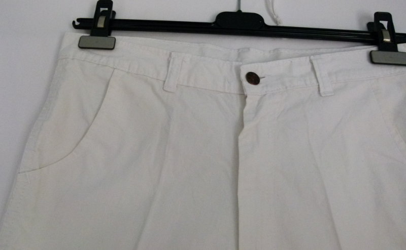 Shorts, unisex, Baumwolle, weiß, Sommer Casual Festival