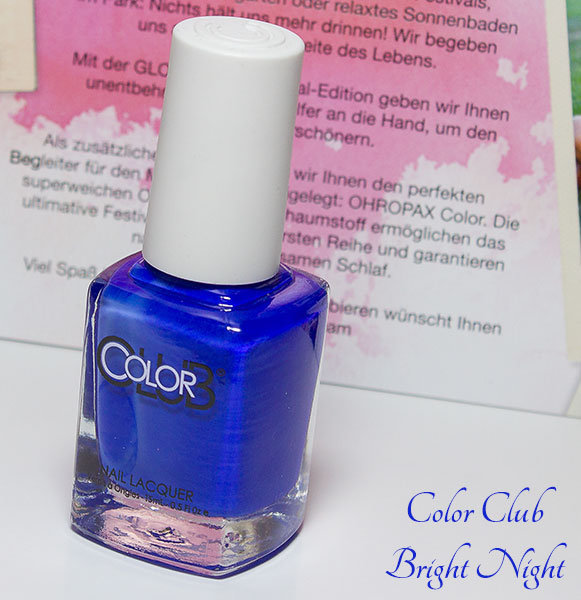 Color Club Nagellack Blau