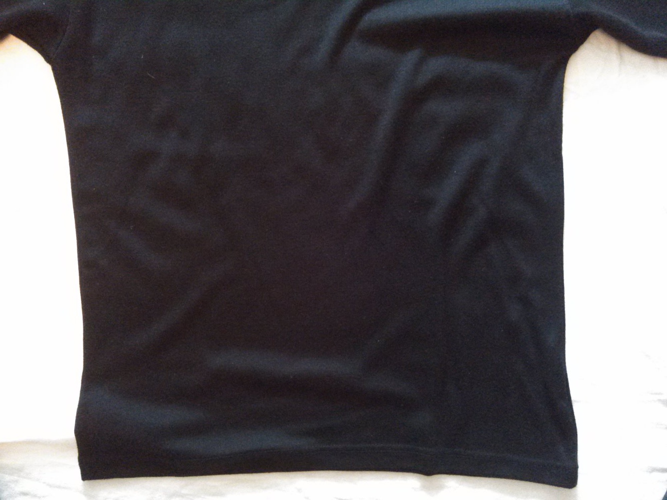 Schönes schwarzes Rundhals T - Shirt  Gr. XL