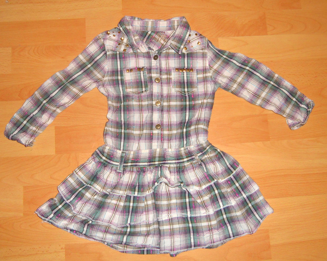 Girl2girl.- ganz tolles Tunika-Kleidchen Gr.5-6y ca 116cm