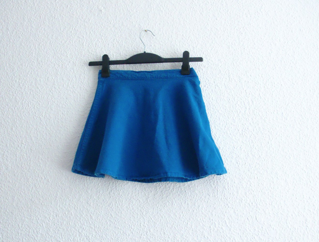 Petrolblauer Skaterrock Gr. XS 34 highwaist Circle Skirt 