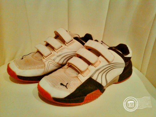 Puma Sportschuhe Sneakers Gr.37,5 UK 4,5 Weiß~Blau