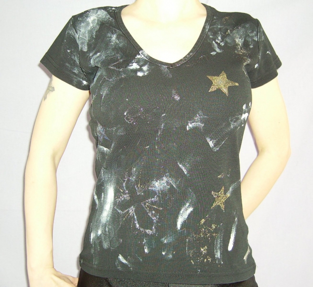 Galaxy! Sternenlook-Designer-T-Shirt! 'Star Collection' by Frantasee