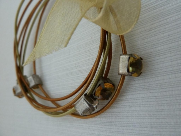 Armband stretch romantisch verspielt Glitzersteine - geschenkt