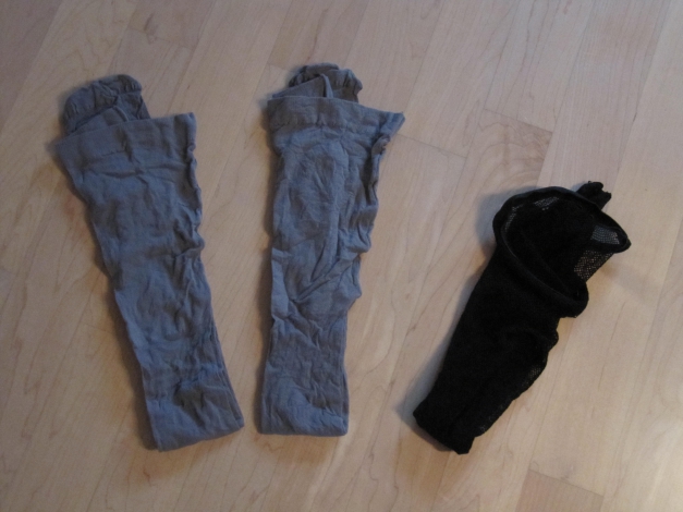 Strumpfhose neu grau