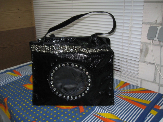 *** Big ~ Shopper ~ Nieten ~ Handtasche ~ Schultertasche ***