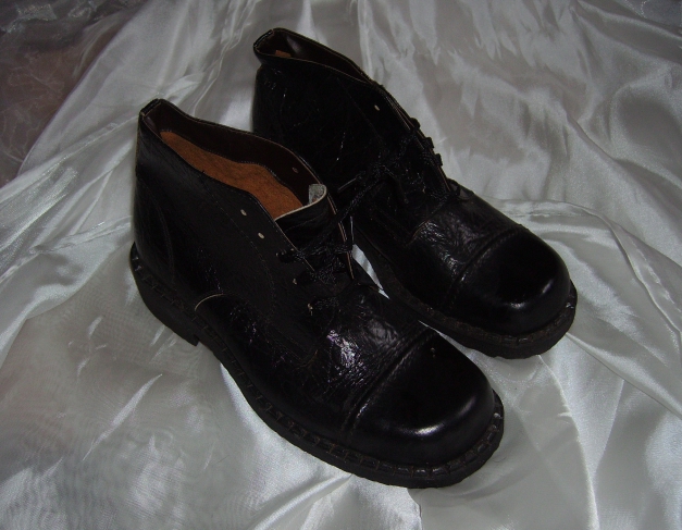 Vintage Männerschuh handgemacht! Echte Antik-Rarität mit Fütterung!