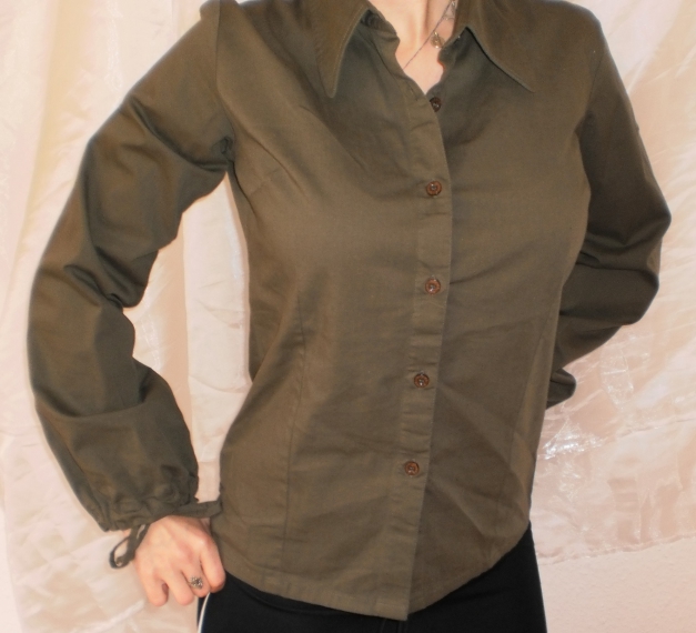 Dickies-Bluse in dunkeloliv – Klassiker in Gr. S!
