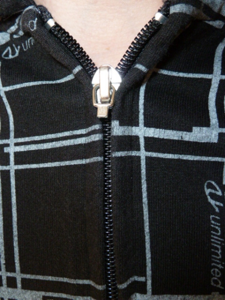 Jacke - Größe M - Männer - Unlimited - schwarz / weiß / rot
