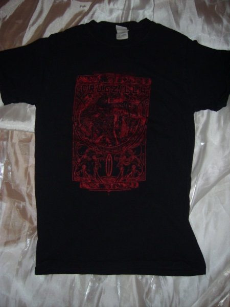 Drugzilla - Irres Motiv auf S-Shirt!